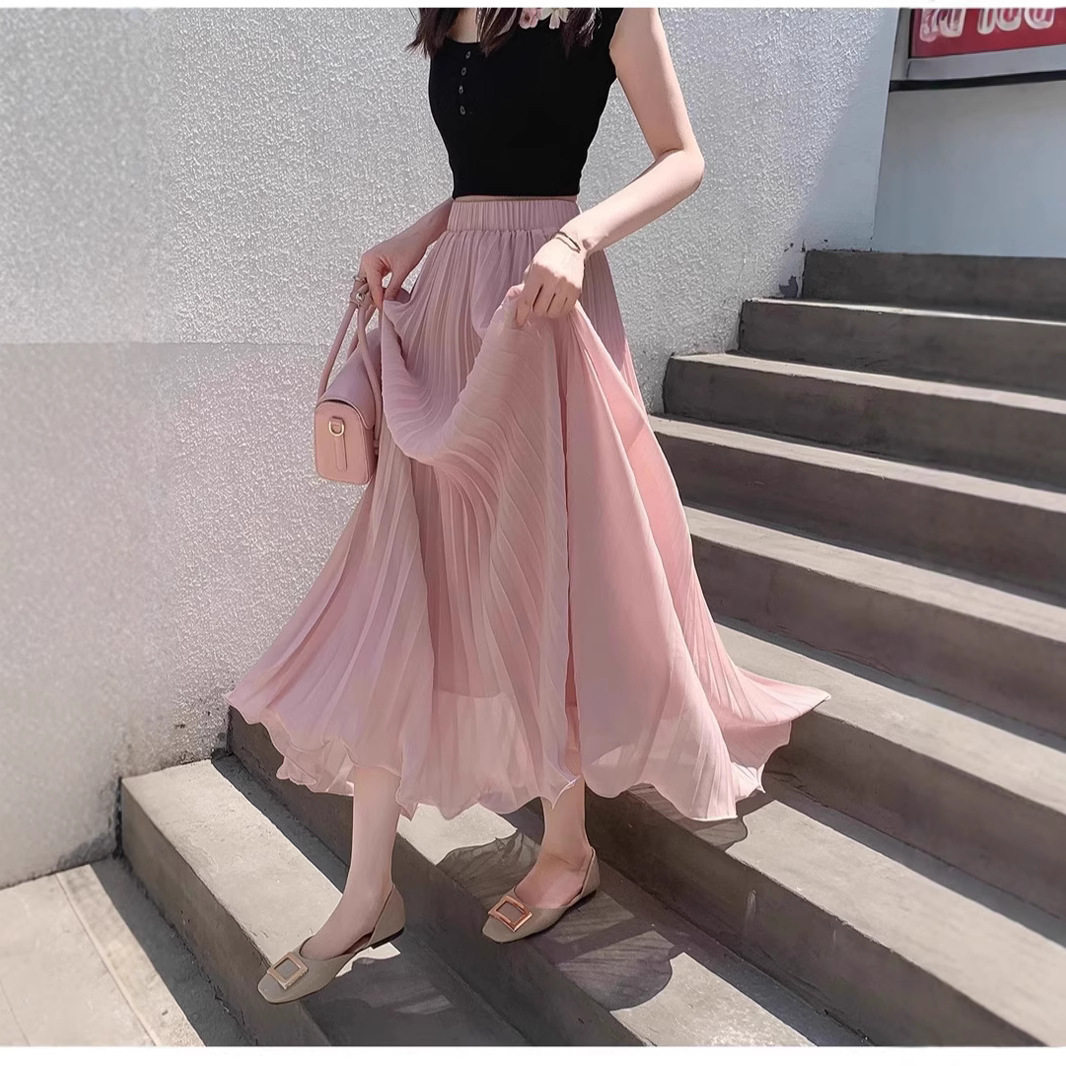 Pleated Women's连衣裙
