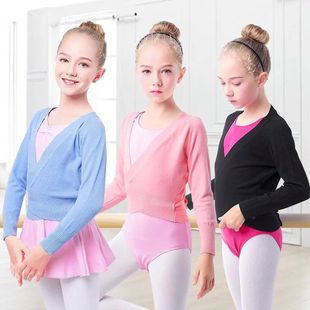 Kids Ballet Winter Girls Wrap for Autumn Cardigans Sweater