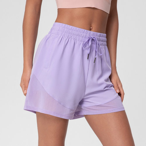 Spot Sports Shorts Women's Quick-drying Casual Loose Mid-len