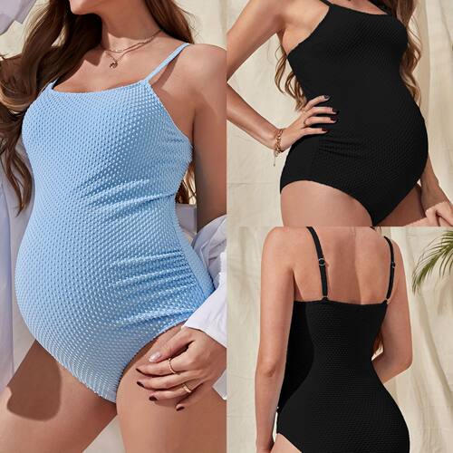 Loose mforle Pregnant Women's Swimsuit Women's Hot Spring Hi