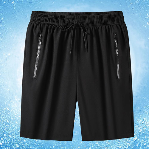 Men's Shorts Ice-cool Four-sided Elastic Outer Wear Pants Ca