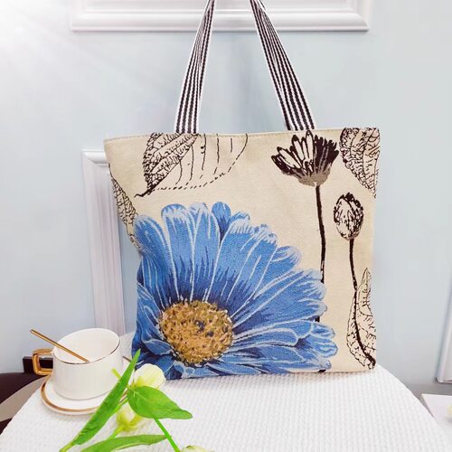 Women Fashion Embroidery mmuter Student Big One Shoulder Fem