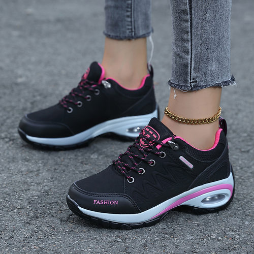 Outdoor Hiking Shoes Women's Thick-soled Height-incr Rocking