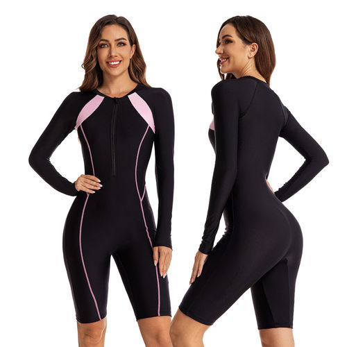 One-piece Surfing Suit Women's Bathing Suit Sunscreen Diving