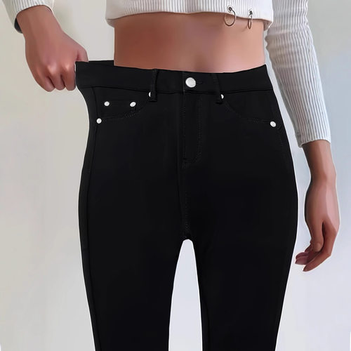 Low Waist Elastic Women's Slim Slim Long Women's Pants Penci