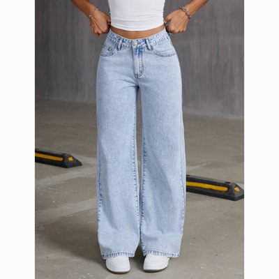 Best-selling Women’s Sweet-and-sassy High-waist Straight-le