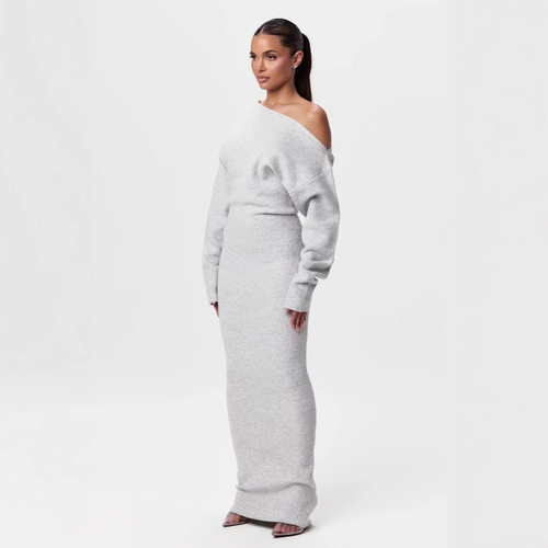 Sexy Women's Off-shoulder, Slim, Elegant And Gorgeous
