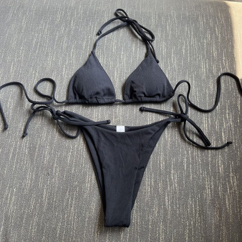 2026 Sexy Three-point Pit Split Swimsuit Bikini