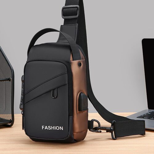 2026 Crossbody Men's Casual Chest Simple Waist Crossbody Sin