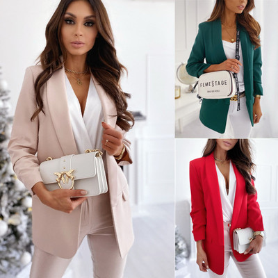 2026ol Elegant Professional Slim-fit Jacket Simple All-match