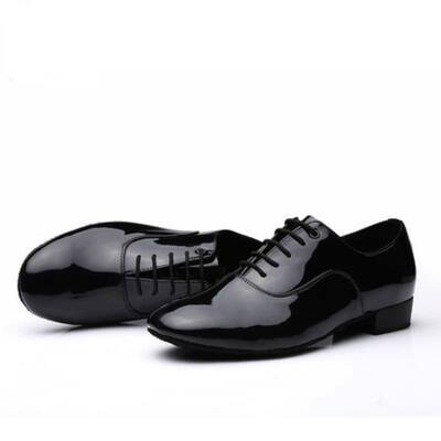 Men New Leather Men's Latin Dance Shoes Modern Dance Hall Ta