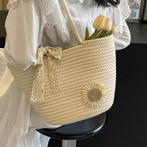 Woven Straw Women's Large Capacity 2026 Fashion All-match Sh