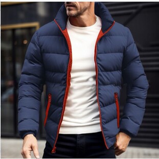 Men's Solid lor Jacket Fashionable Simple Atmospheric Men's