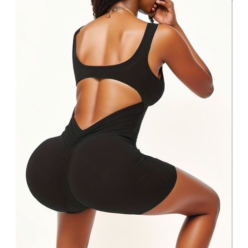 njoined Yoga Clothing Without Embarrassment Line Hollowed-ou