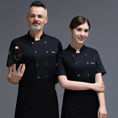 Breathable Mesh Chef Uniform Hotel Restaurant Canteen Kitche