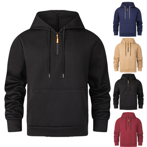 European Size Men's Half Zipper Hoodie, Sports Fashion  Dire