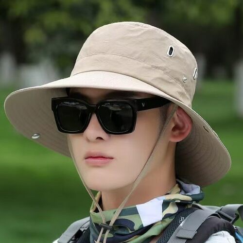 Outdoor Fisherman’s Hat With A Wide Brim, Sun?blocking Fish