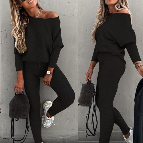 Hot 2026 Solid lor Fashion Casual Lace-up Shoulder Slant Spo