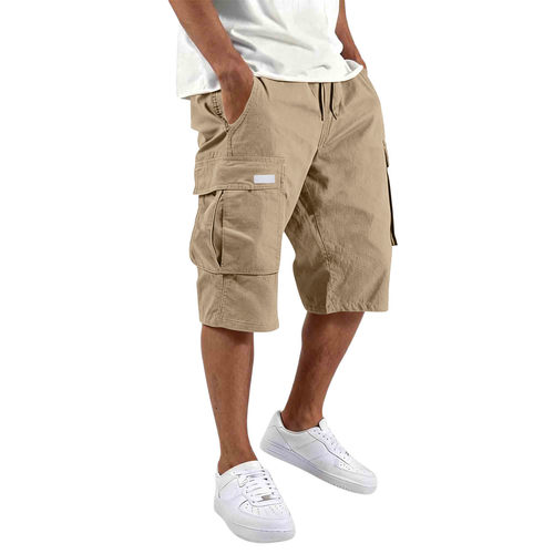 2026 Men's Casual Multi-pocket Men's Five-pants Men's Runnin