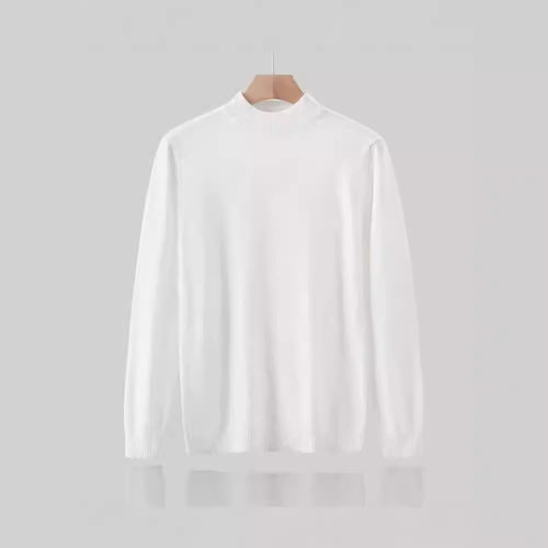 Men's Half-turtleneck Korean-style Slim-fit Solid lor Pullov