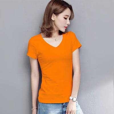 S-5XL Women's Cotton T-shirt Summer 2023 New Casual Elastici