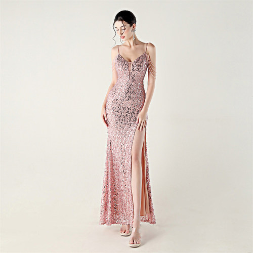 晚礼服裙女blingbling重工party