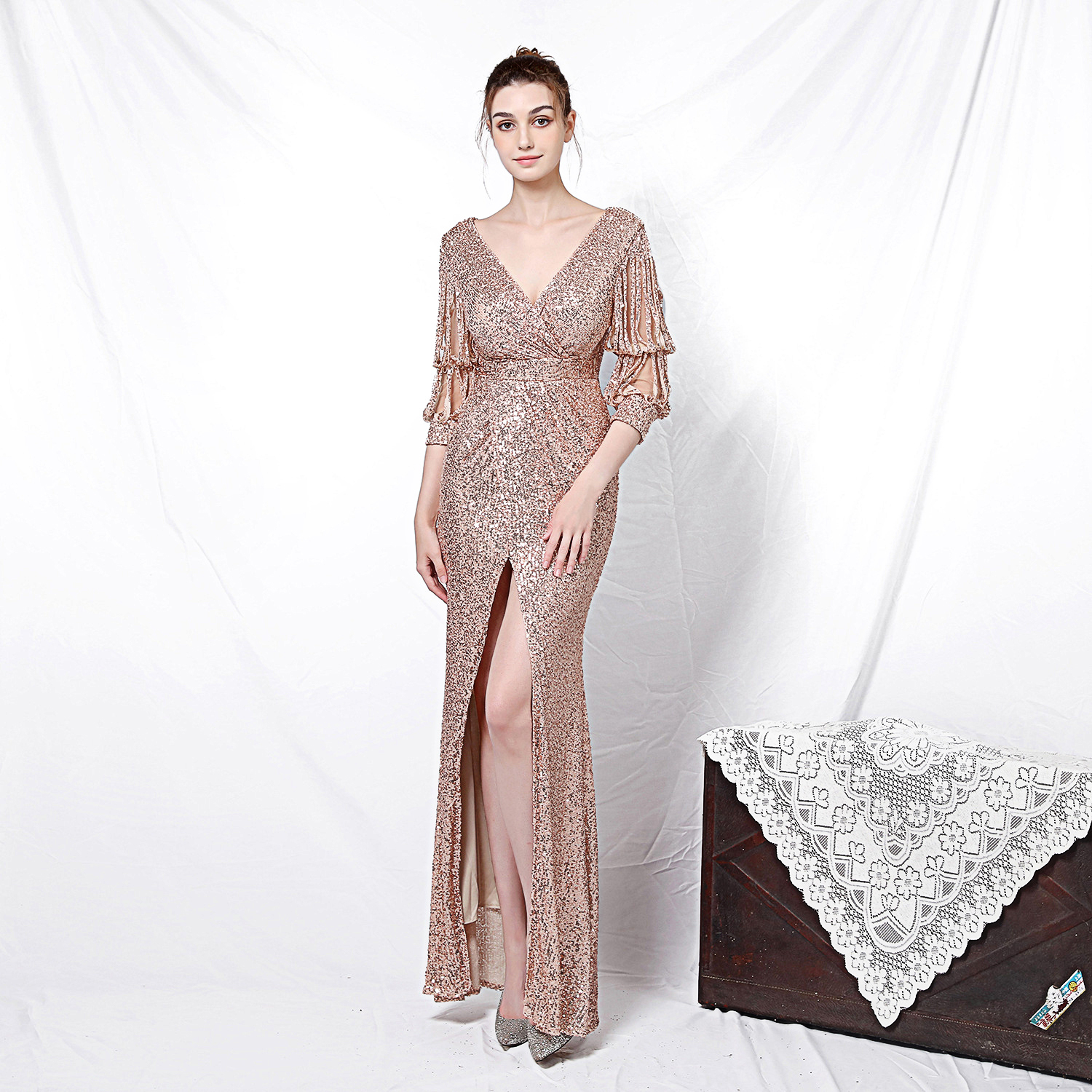 晚礼服女2025新款高贵宴会女神范