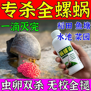 福寿螺专杀专用药水稻田杀螺胺杀卵黑金刚螺菜地蜗牛螺丝专杀药