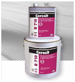 橡胶地板专用胶水 德国汉高塑胶地板胶水 R710双组份聚氨酯粘合剂