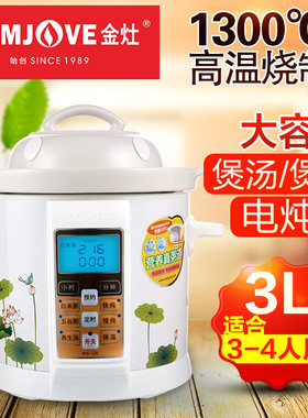 全自动杂粮陶瓷电炖煲煮粥锅