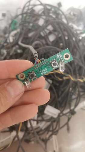 联想电源开关 启天m8200 台式机电脑开关 lx4613