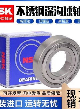 NSK日本进口不锈钢轴承SR2 SR4 SR6 SR8 SR10 SR12 SR14 SR16ZZ
