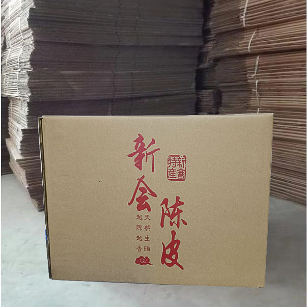 新会陈皮十斤装5个发货纸箱