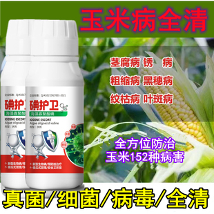 玉米病全治甜玉米专用杀菌剂叶斑病锈病纹枯病灰斑病黑穗病粗缩病