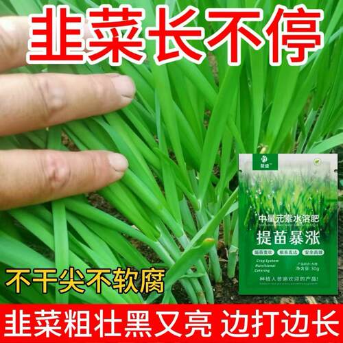 韭菜专用肥料营养液催芽韭菜粗又壮大葱蒜蔬菜肥家庭盆栽水溶肥