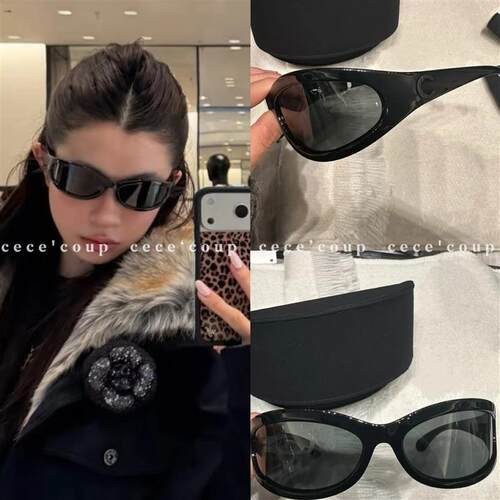 cece  挖到宝瞭6/9 新品26s复古猫眼发箍太阳眼镜护目镜