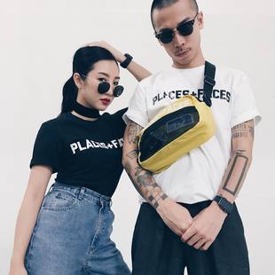 210克 多伦多枫叶PF圆领tee places+faces 男女短袖T恤ins网红tee