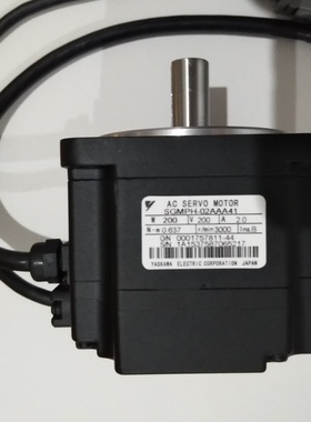 SGMP-02A312原装安川200W伺服电机全新质保一年现货包邮欢迎询价