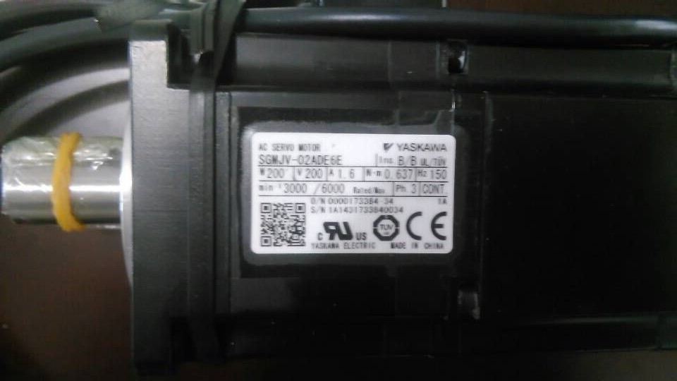 SGMJV-02ADD6S原装安川200W伺服电机全新质保一年现货包邮询价