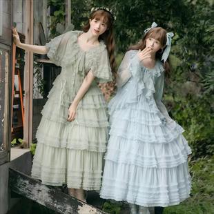 夏日春日花语日系Lolita洛丽塔新品 二团慢团莉莉安 定金无袖