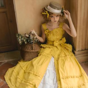 （四团意向金）彩虹蛋糕纯棉纯色日常CLA日系PH风通勤LOLITA新款