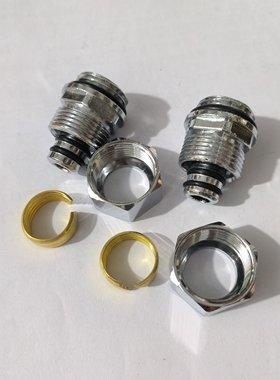 太阳能热水器混水阀4分1216通用铝塑管专用接口螺帽丝口快接配件