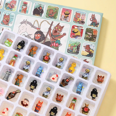 2025新款洞洞乐浪浪山小妖怪盲盒公仔玩偶手办摆件儿童抽奖戳戳乐