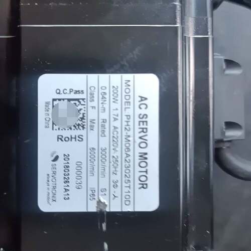 可维修高创伺服电机PH2-M06A23025T10D，200W功率议价