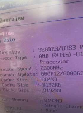 可维修fx8100 AMD推土机