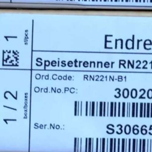 维修EH RN221N-B1 END，全新安全栅模块恩德斯豪斯议价