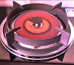 红外线聚能煤气炉配件加厚防滑锅搪瓷支架防风炉架