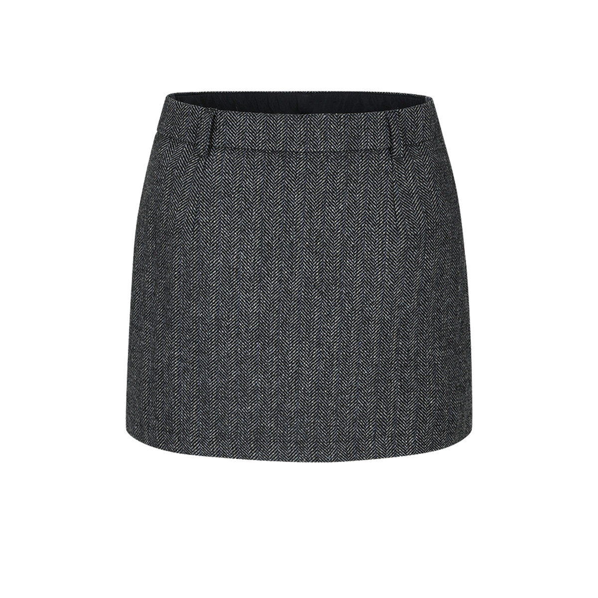 UR&DC2024秋冬新款法式气质高级感通勤高腰显瘦短款A字半裙女短裙