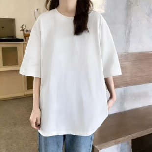 爆款短袖T恤女士夏季新款韩版时尚ins宽松显瘦百搭休闲网红上衣服