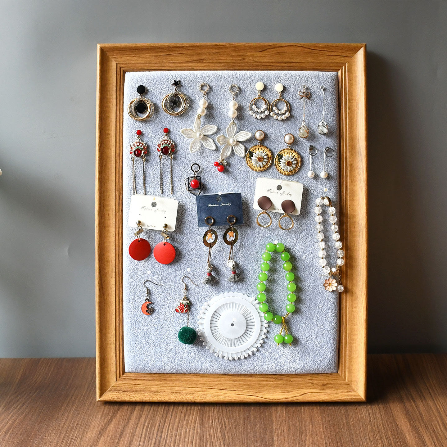 复古耳环架耳饰收纳道具家用相框挂墙手链耳钉珠宝项链饰品展示架,饰品/流行首饰/时尚饰品新,首饰展示架,淘宝优惠券,粉丝福利购,淘宝优惠卷